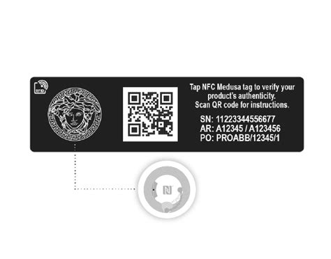 versace qr code check.